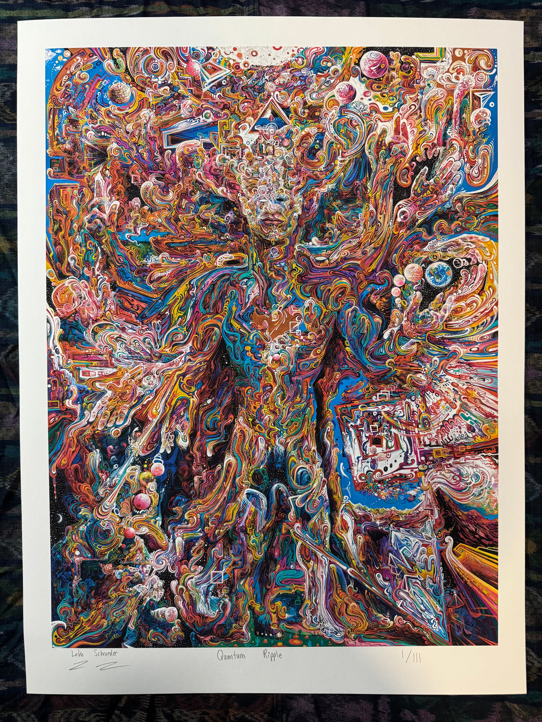 Paper Print of ‘Quantum Ripple’