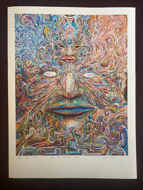 Paper print of ‘Sudden Contact With Eternal Awareness’
